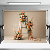 Lofaris Elegant Boho Floral Fresh Sweet Wedding Backdrop